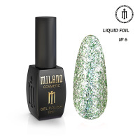 Гель лак Milano Liquid Foil 6